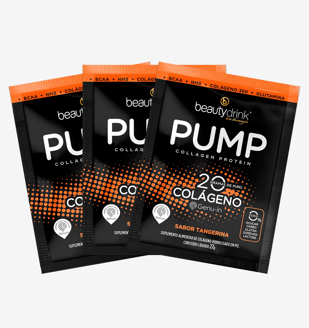 PUMP Collagen Protein Tangerina Stick