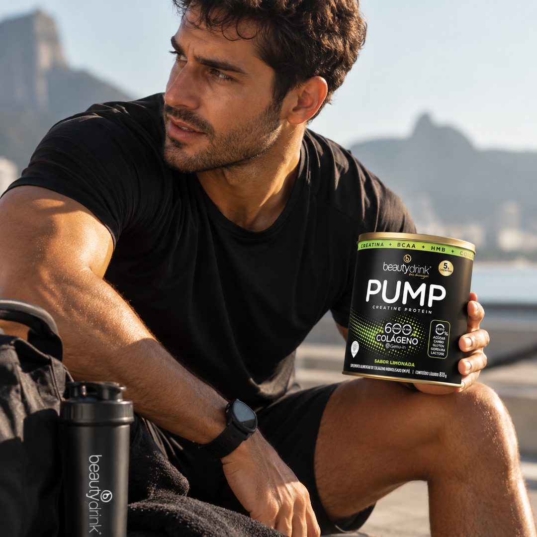 PUMP Collagen Creatine Protein 810g Limonada Suíça
