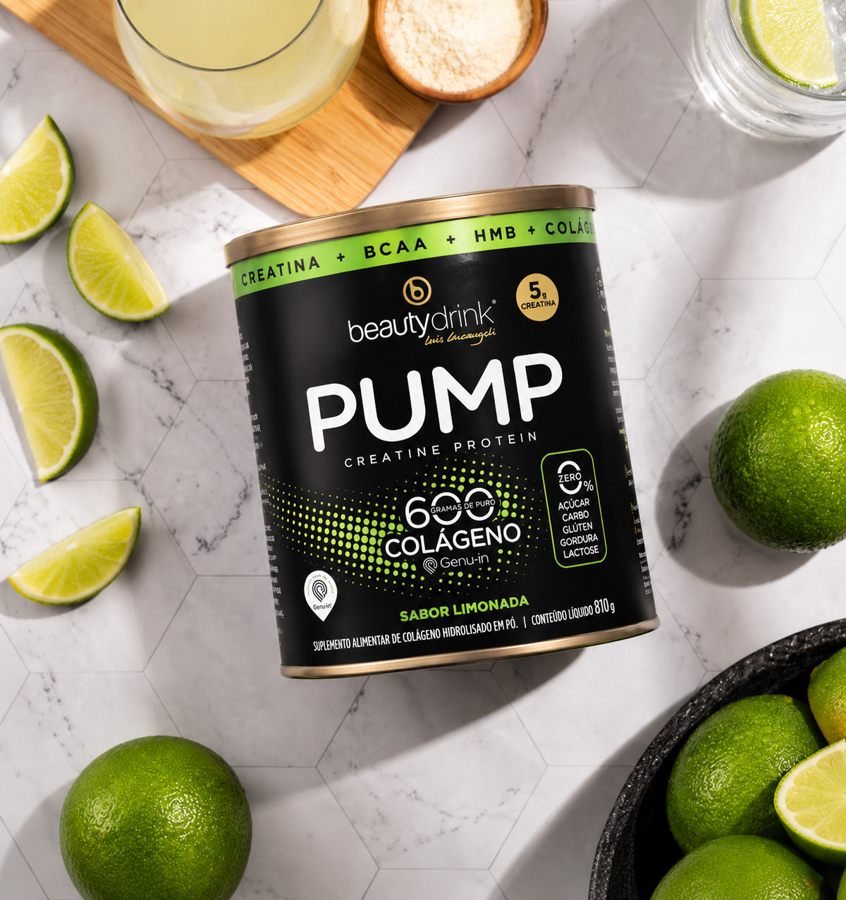 
PUMP Creatine Protein Limonada - Beautydrink® 810g