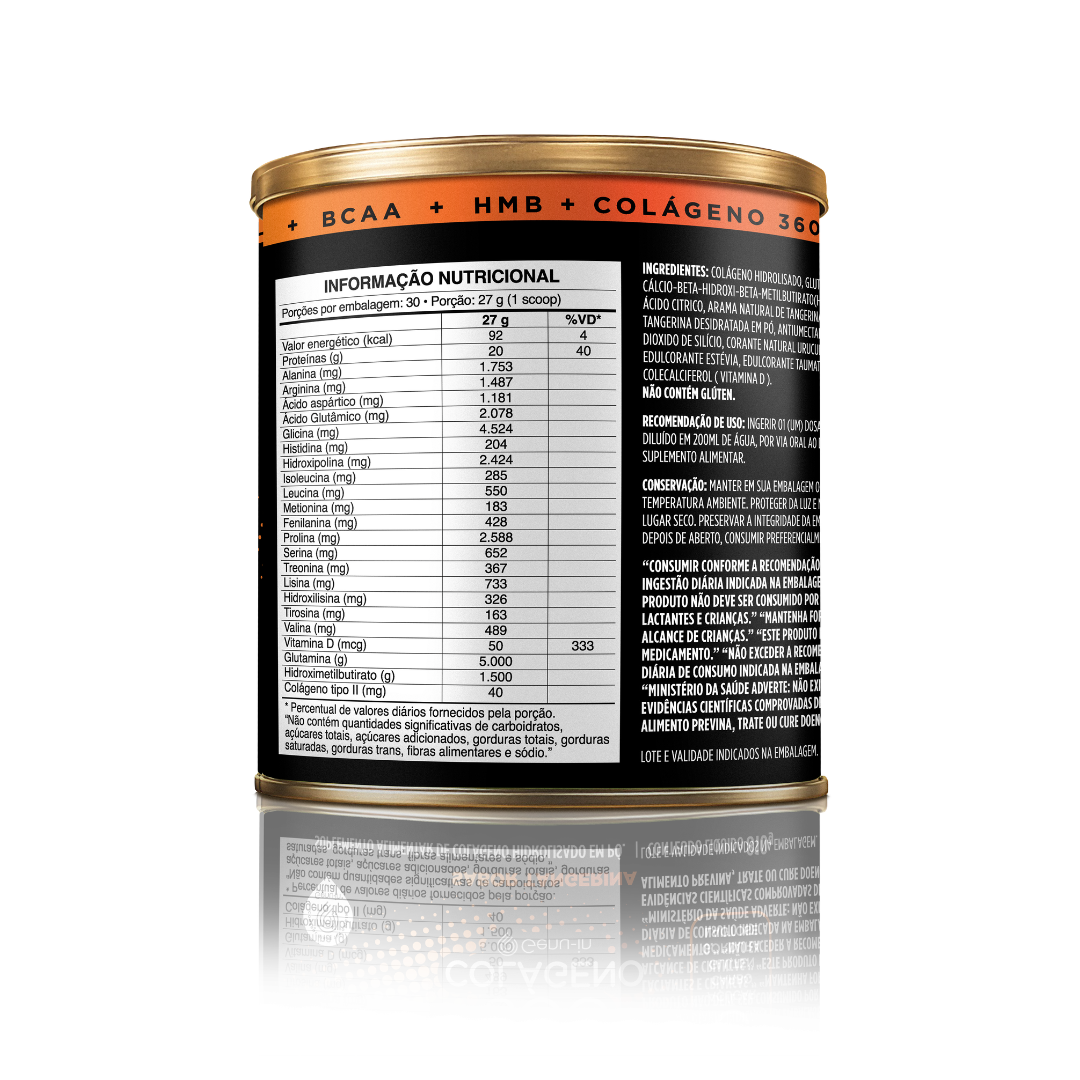PUMP Collagen Protein Tangerina 810g - Novo Sabor
