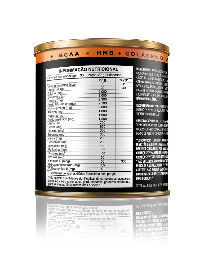 PUMP Collagen Protein Tangerina 810g - Novo Sabor