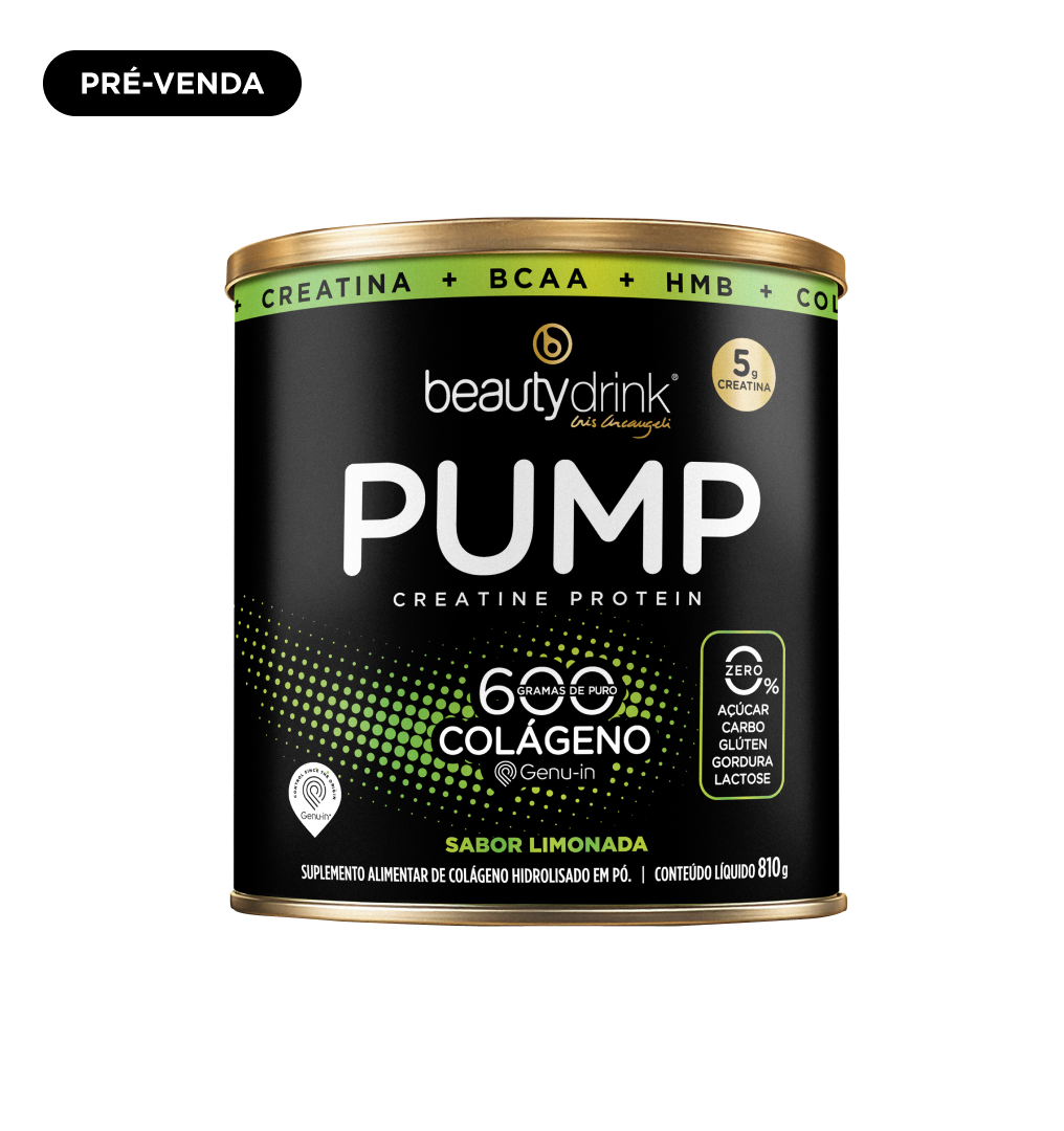 Beautydrink® PUMP Collagen Creatine Protein 810g Limonada Suíça