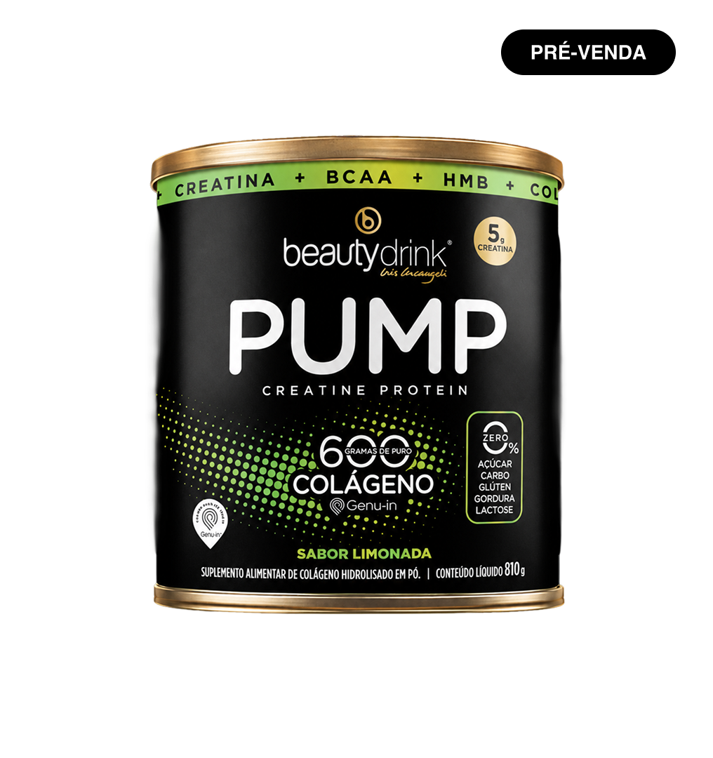 PUMP Collagen Creatine Protein 810g Limonada Suíça